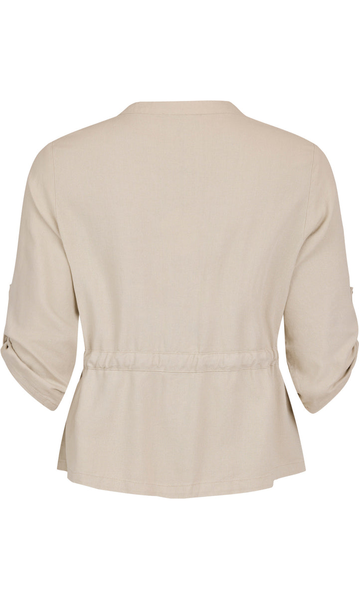 Drawstring Utility Jacket