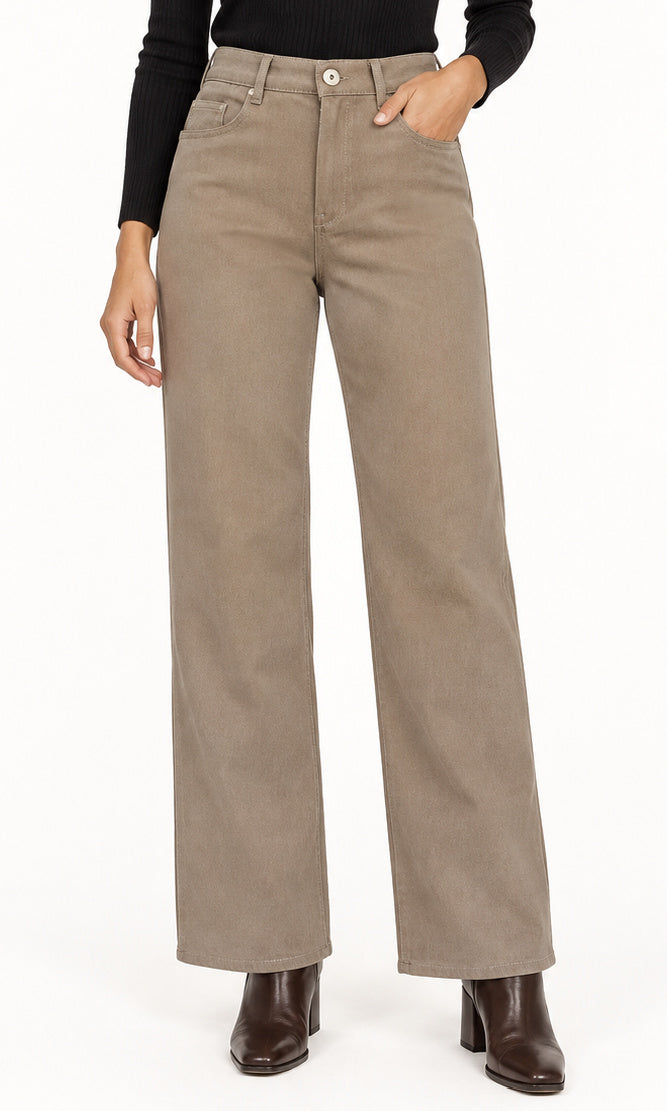 High-Rise Tencel Wide-Leg Pant
