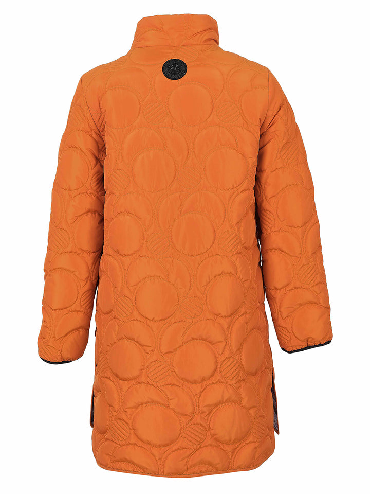 Quilted Jacket with Printed Lining