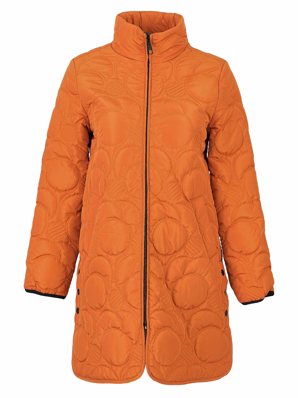 Quilted Jacket with Printed Lining