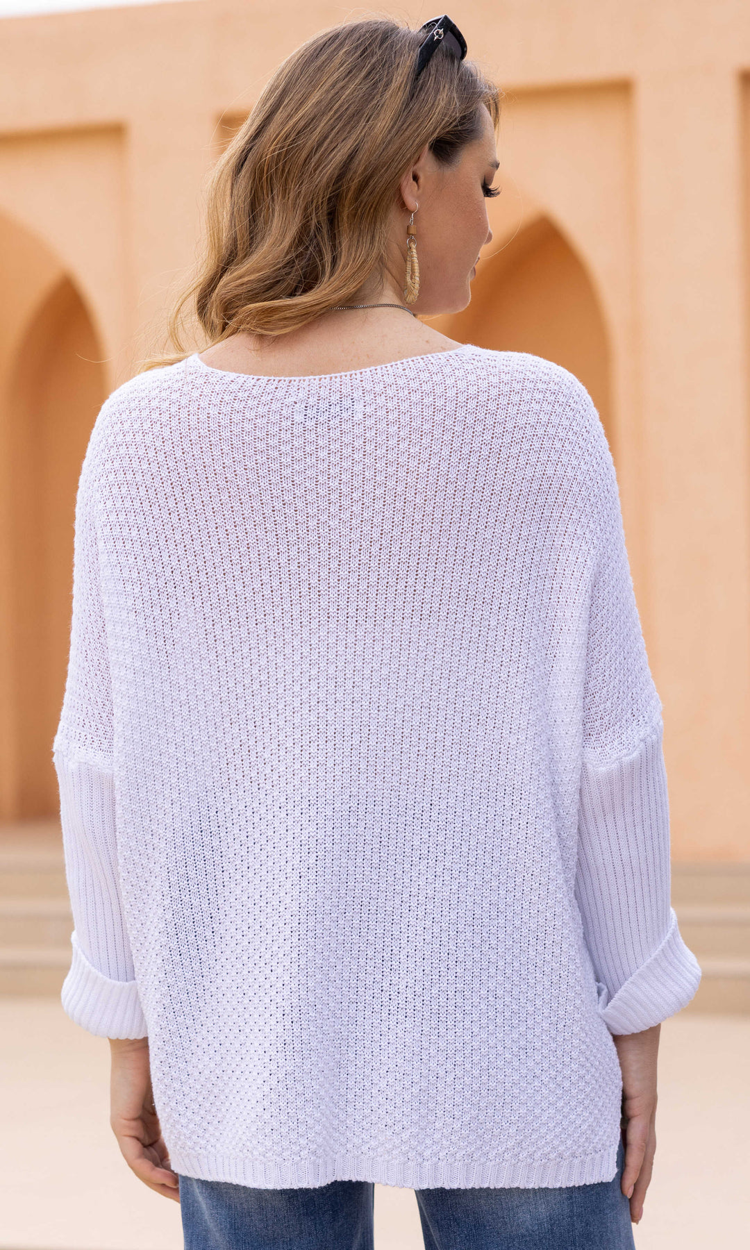 LOVE Cotton Knit Sweater