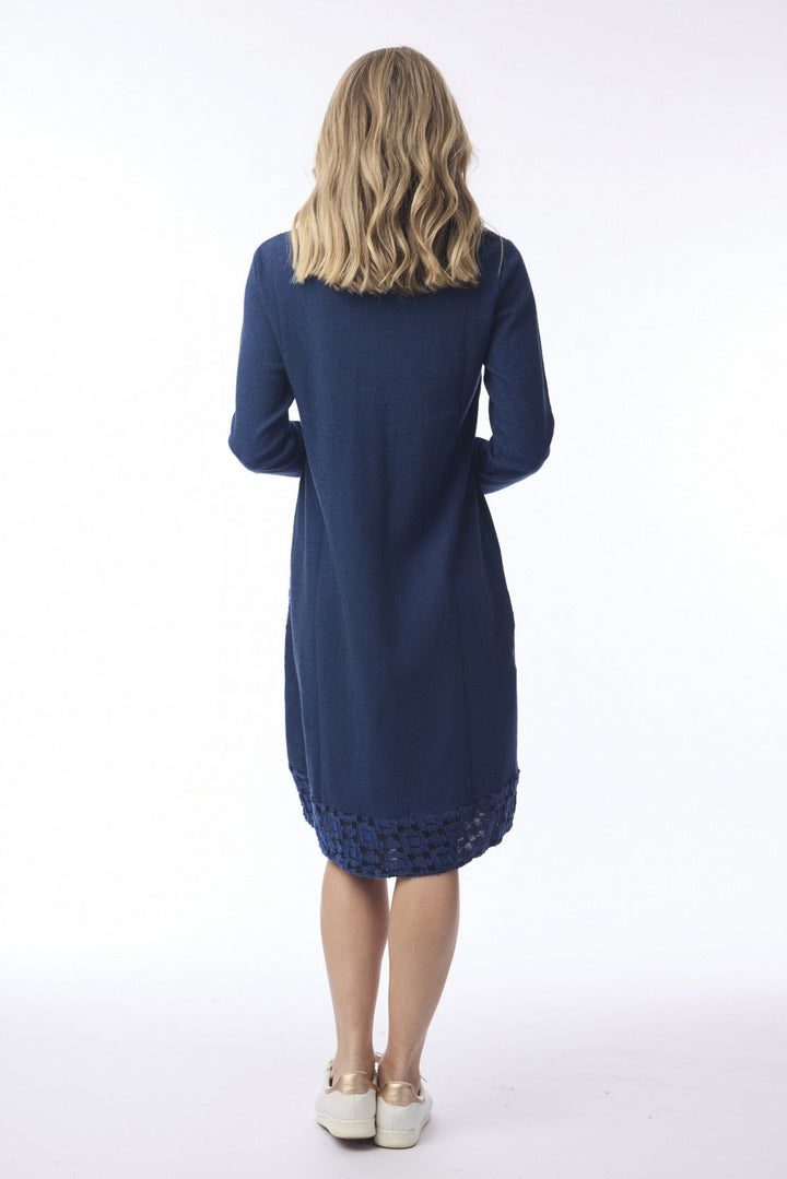 Zip Detail Organic Cotton Dress