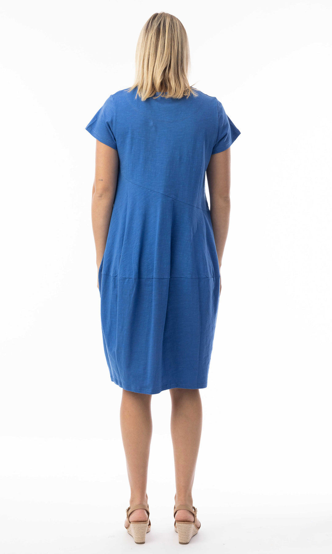 Short Sleeve Knit Bubble Dress