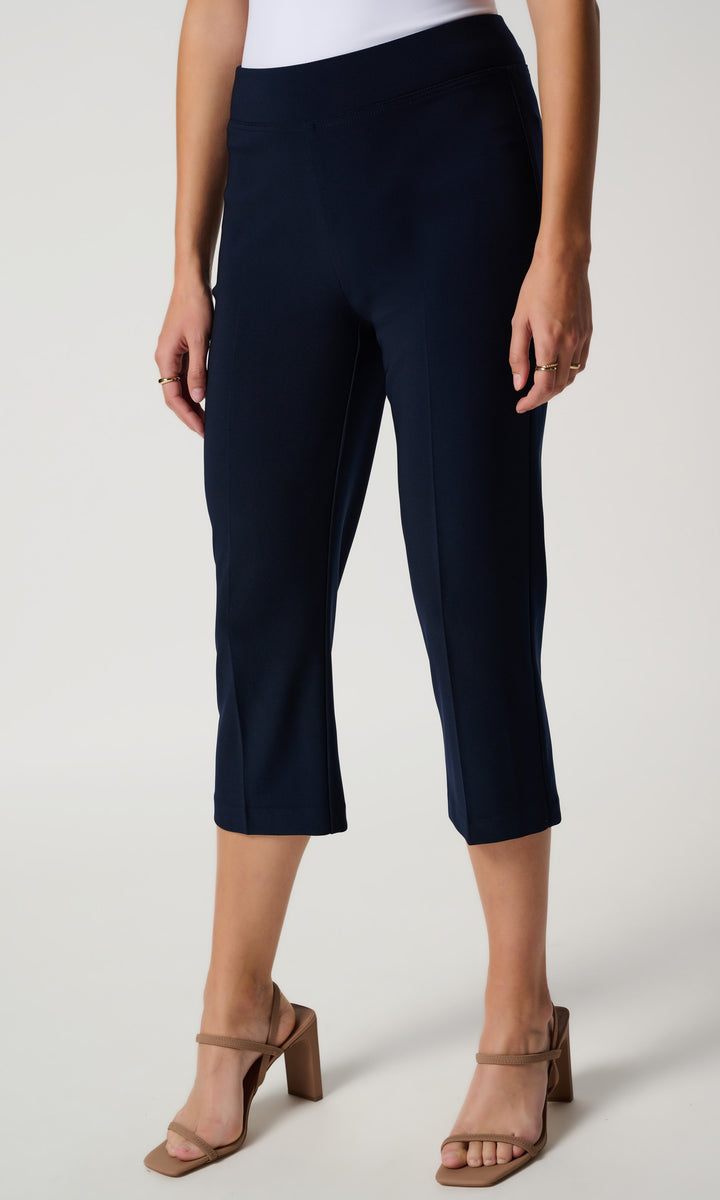 Ribkoff Back-Slit Pull On Capri
