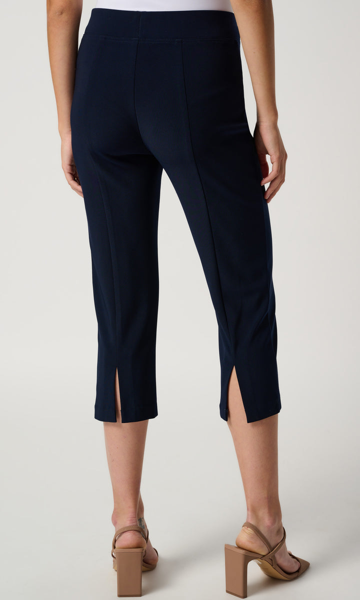 Ribkoff Back-Slit Pull On Capri