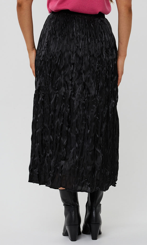 Crinkle Plisse Skirt
