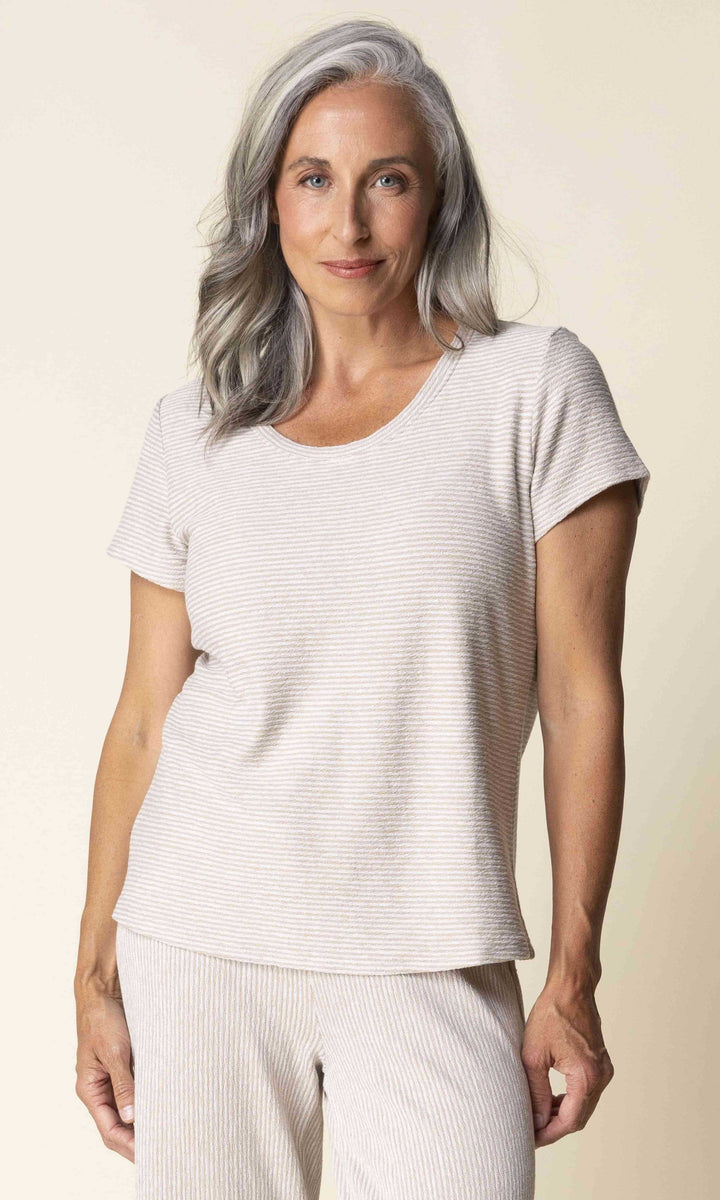 Textured Everyday Cotton Tee