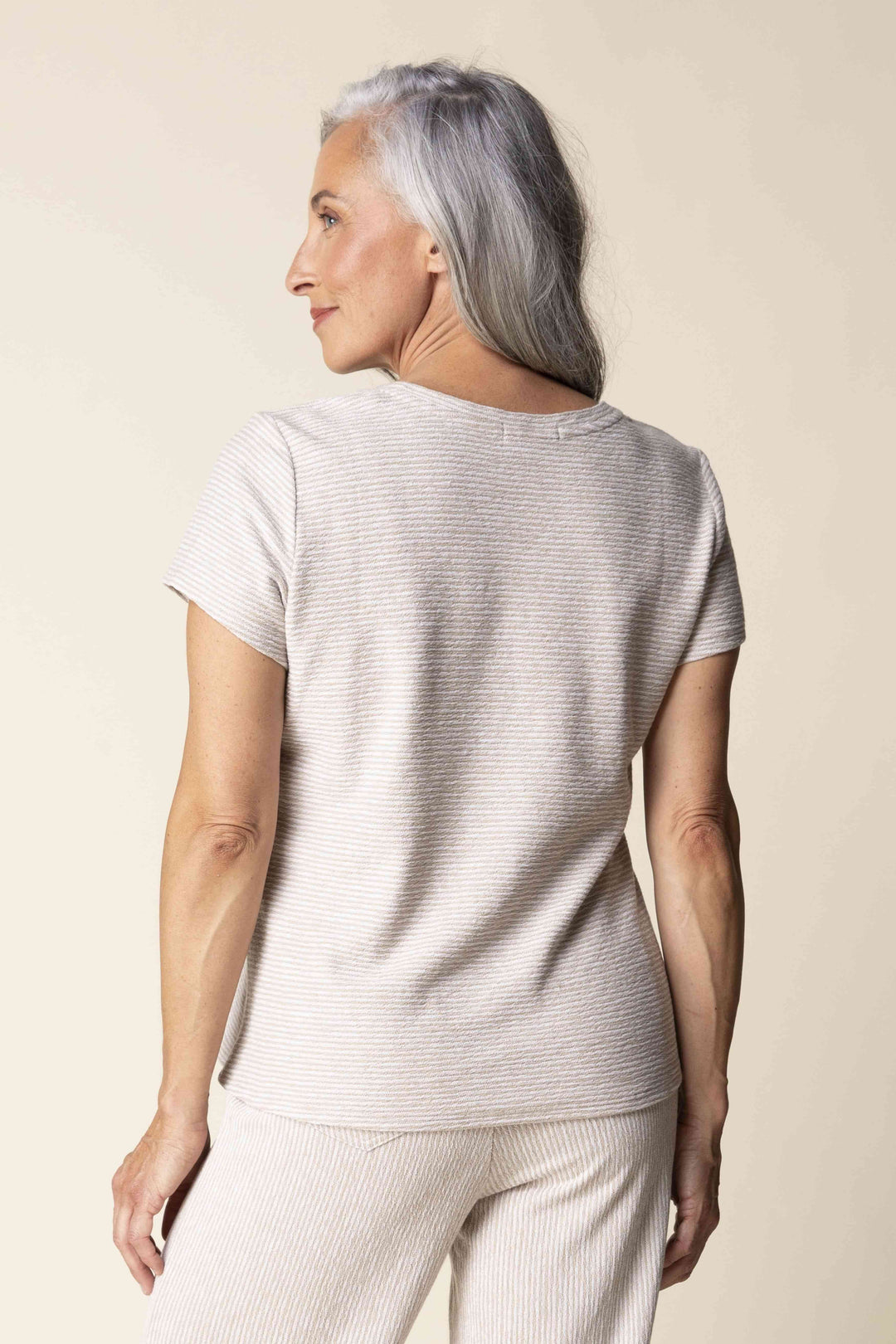 Textured Everyday Cotton Tee