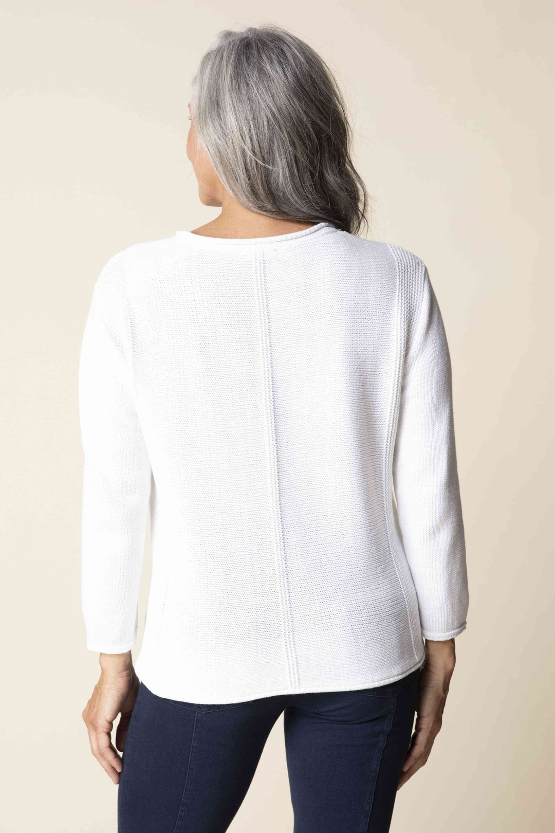 Textured Knit Lightweight Sweater