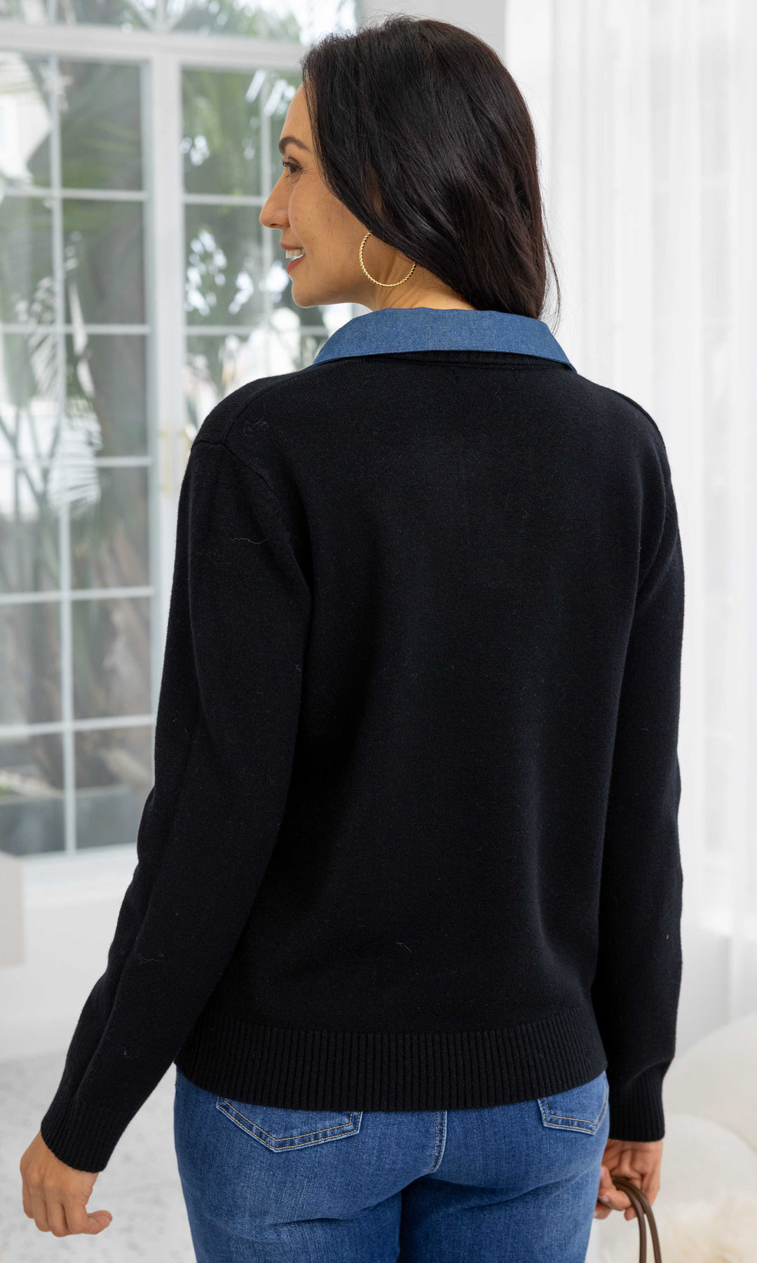 Fooler Collar Sweater