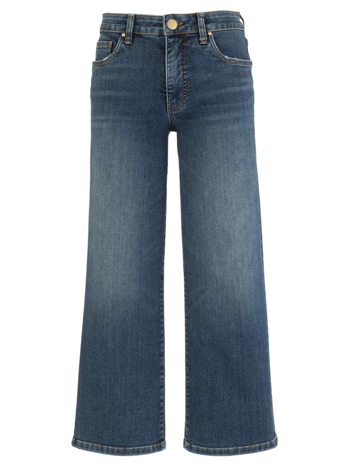 Cropped Wide Leg Jeans