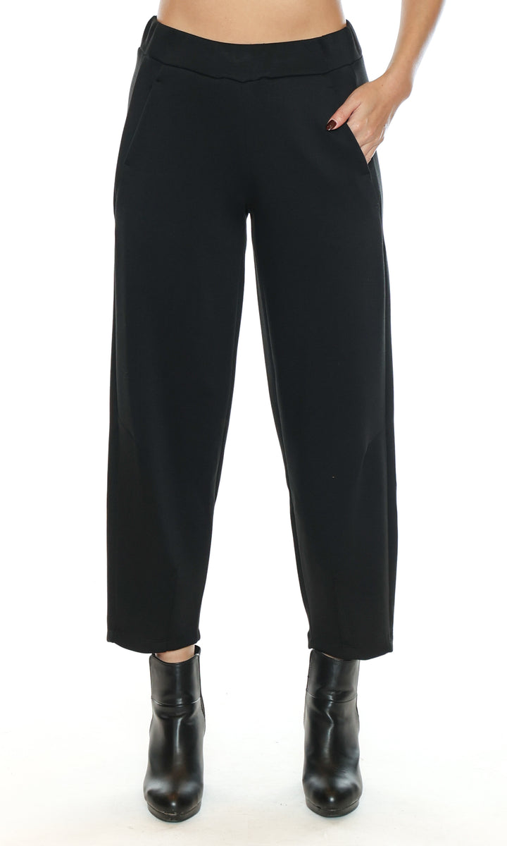 Scuba Knit Wide Leg Pants