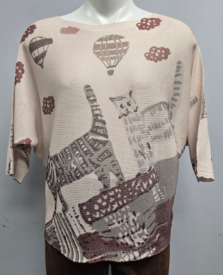 Relaxed Lightweight Knit Top