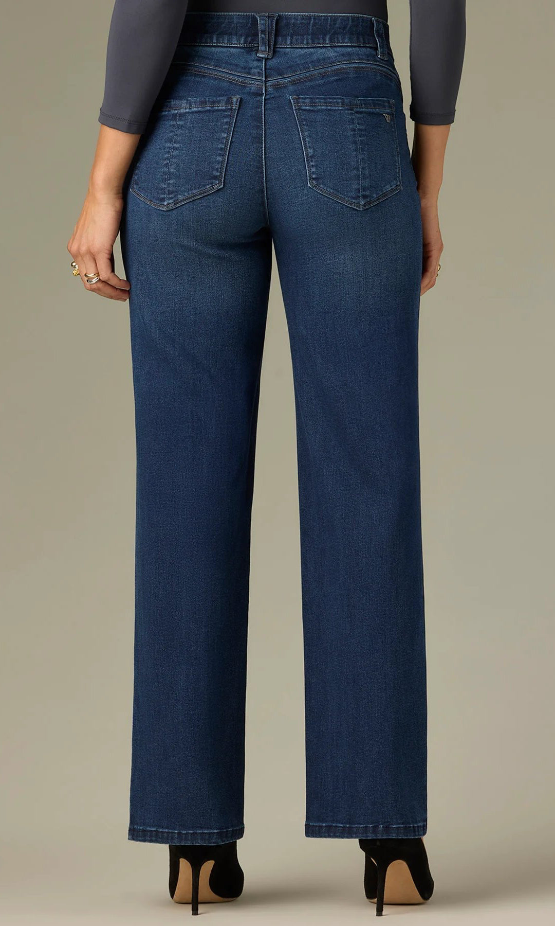 Sawyer Contour Seam Straight Leg Jeans