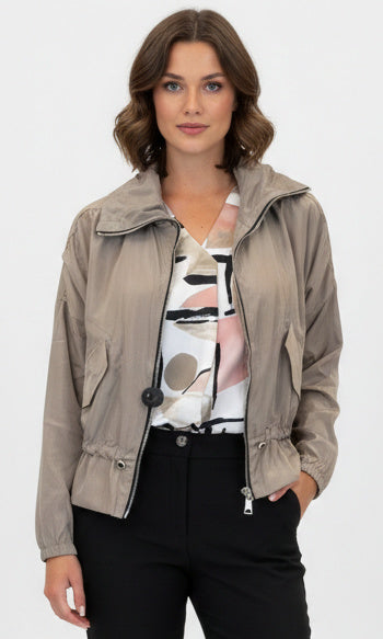 Lightweight Utility Zip Jacket