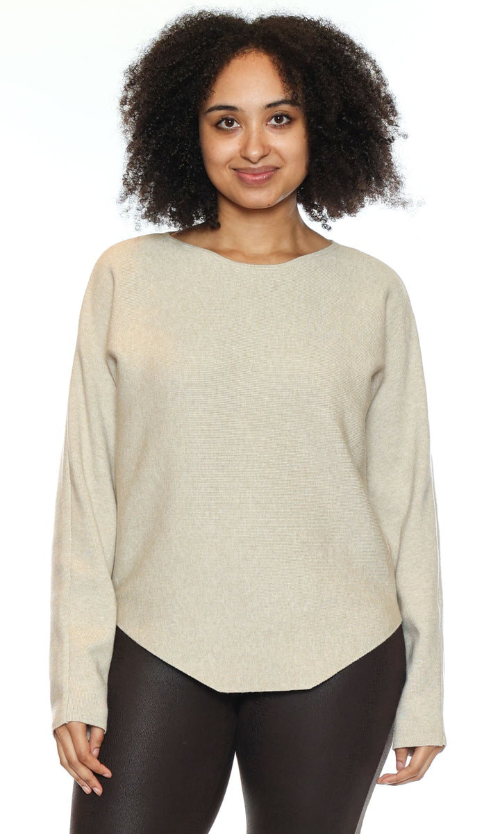 Soft Curve Dolman Knit Sweater