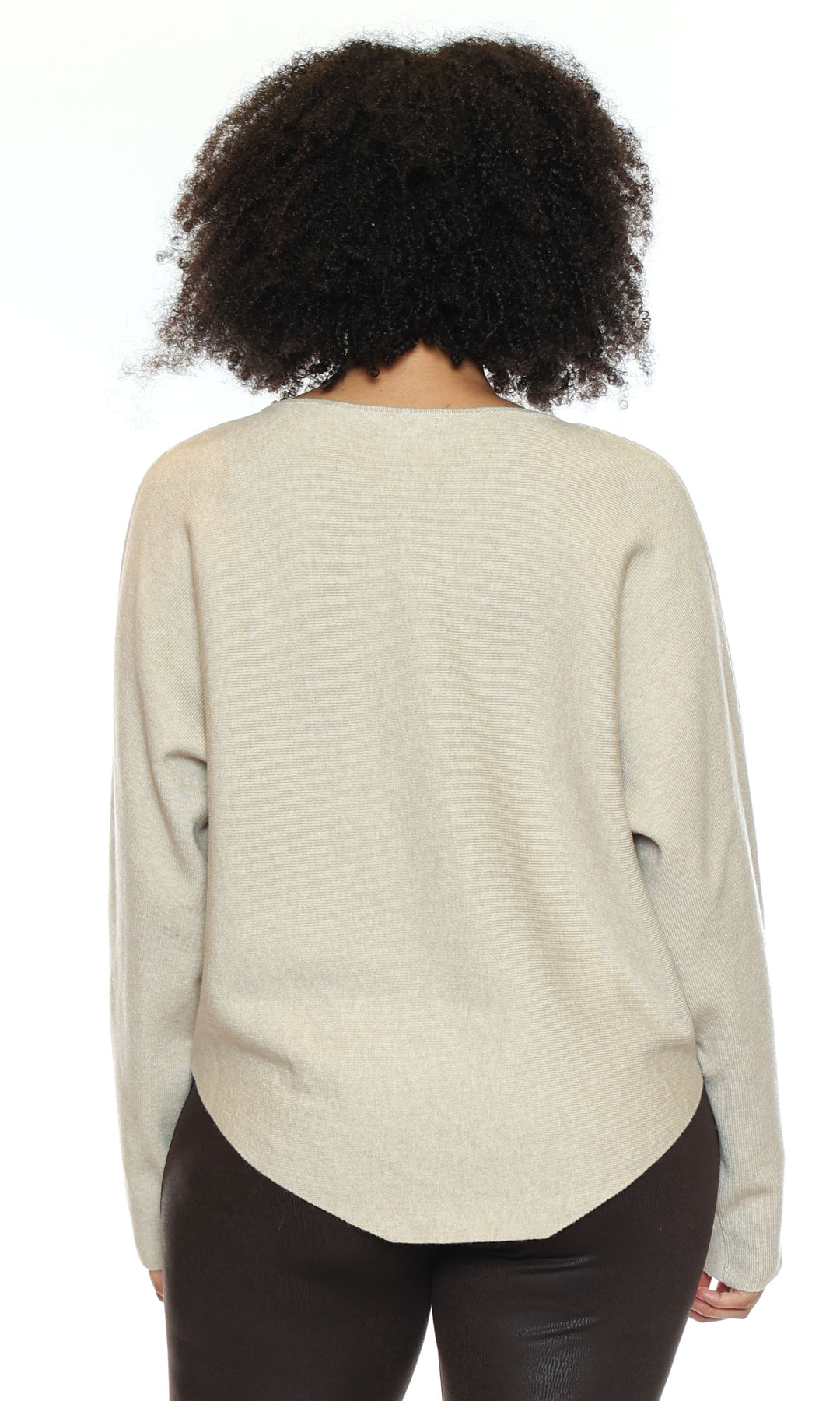 Soft Curve Dolman Knit Sweater
