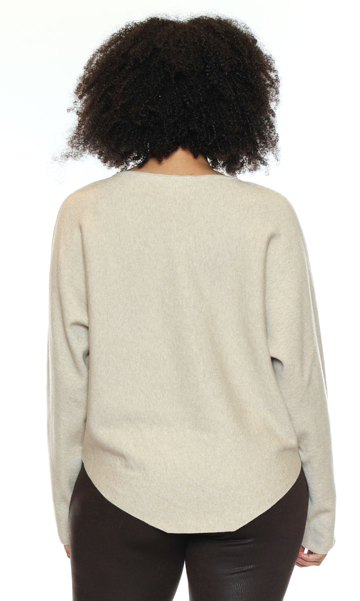 Soft Curve Dolman Knit Sweater