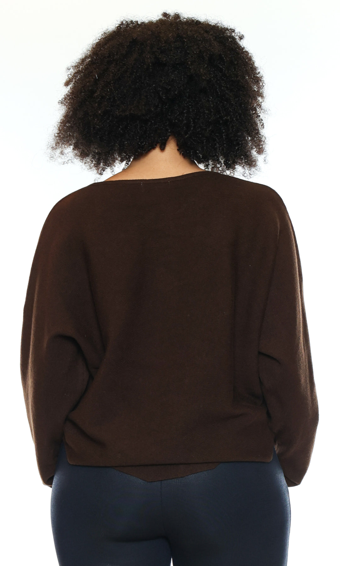 Soft Curve Dolman Knit Sweater
