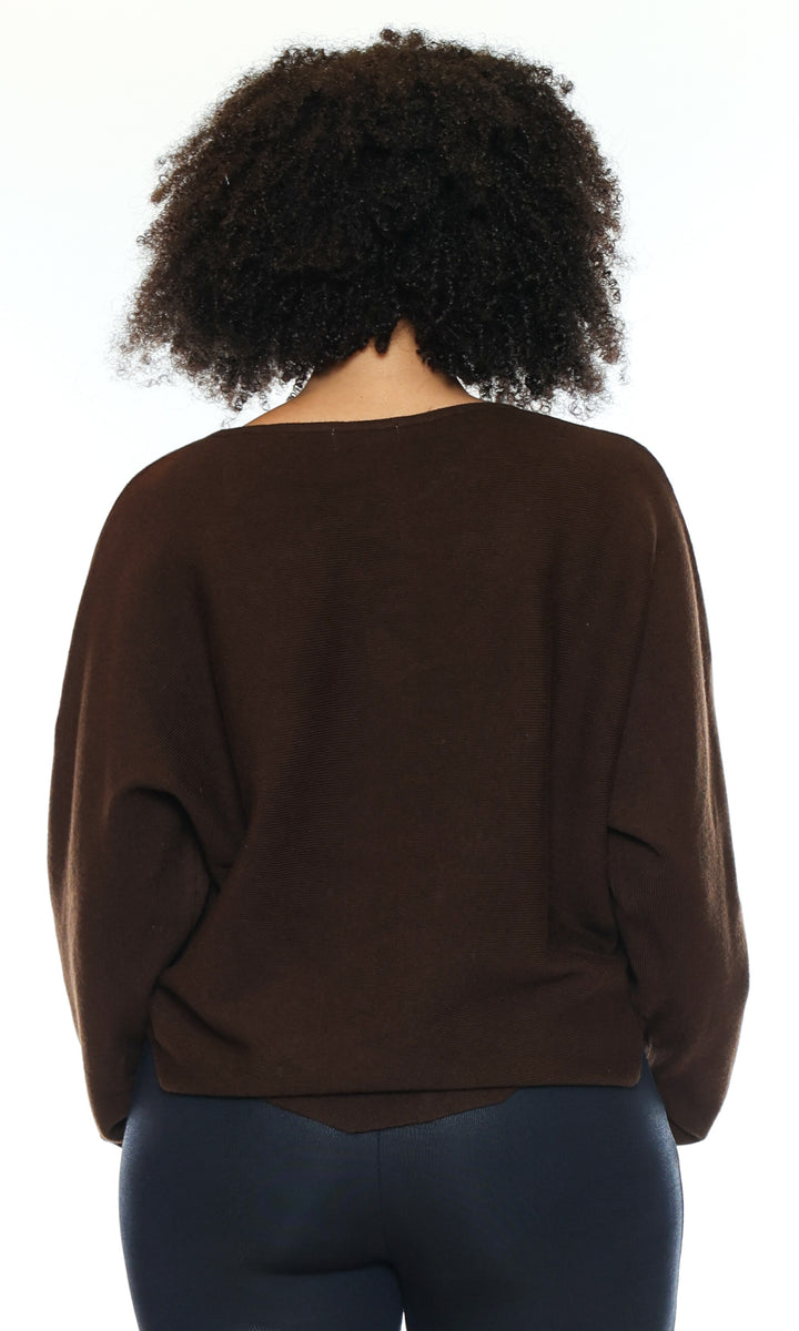 Soft Curve Dolman Knit Sweater
