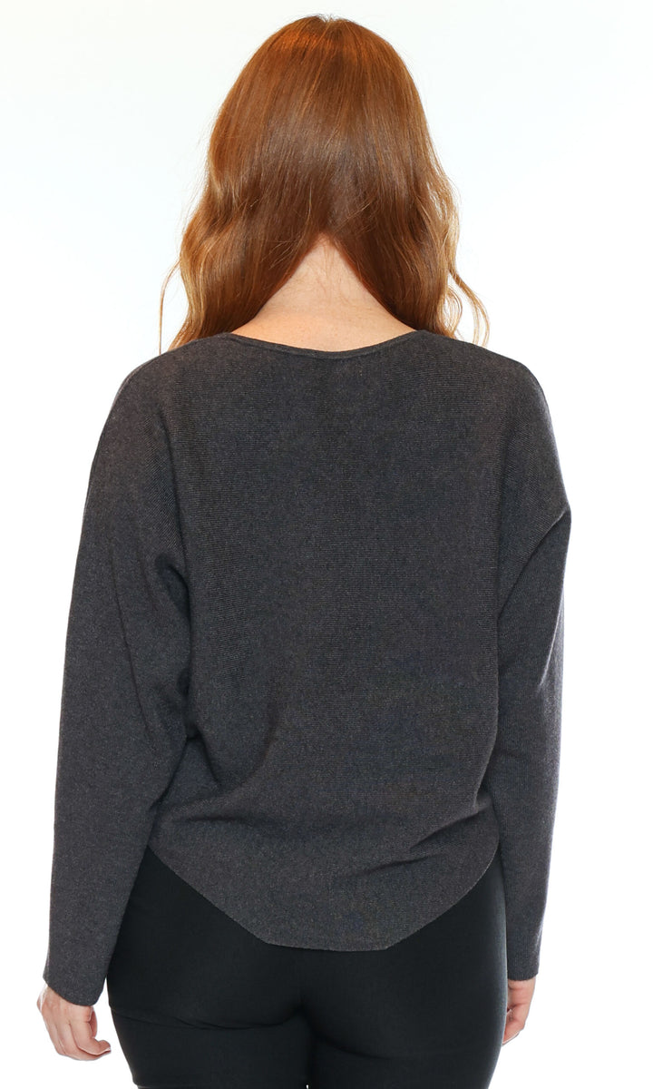Soft Curve Dolman Knit Sweater