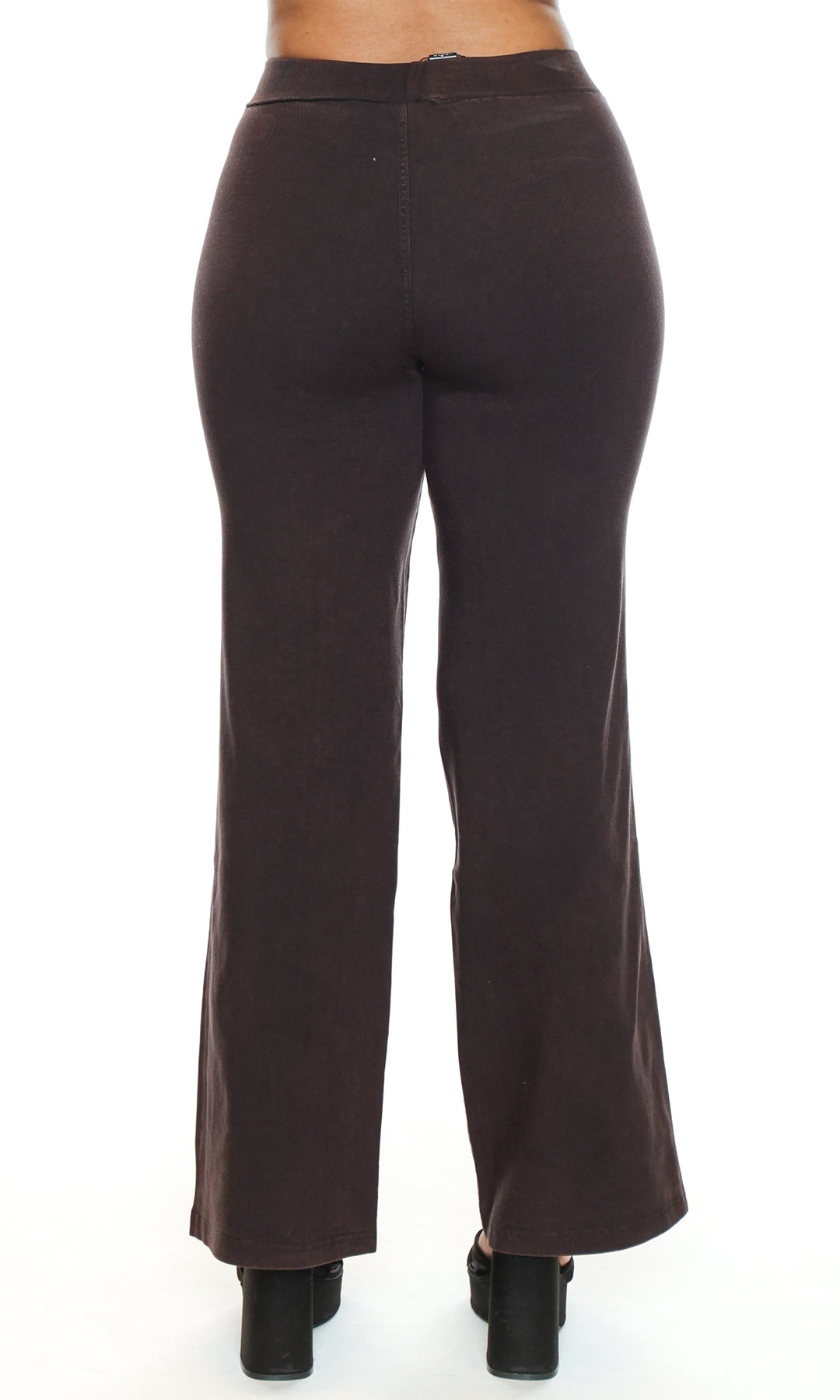 Pull-On Wide Leg Pants