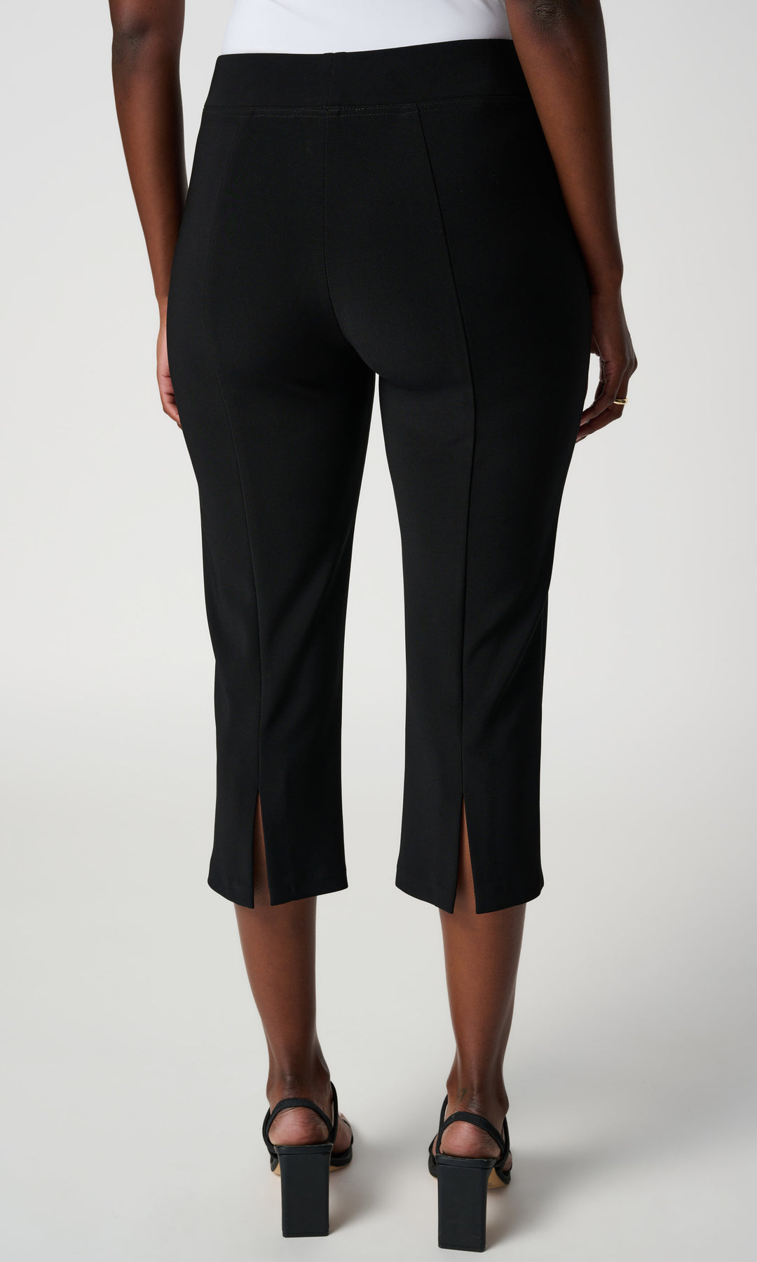 Ribkoff Back-Slit Pull On Capri